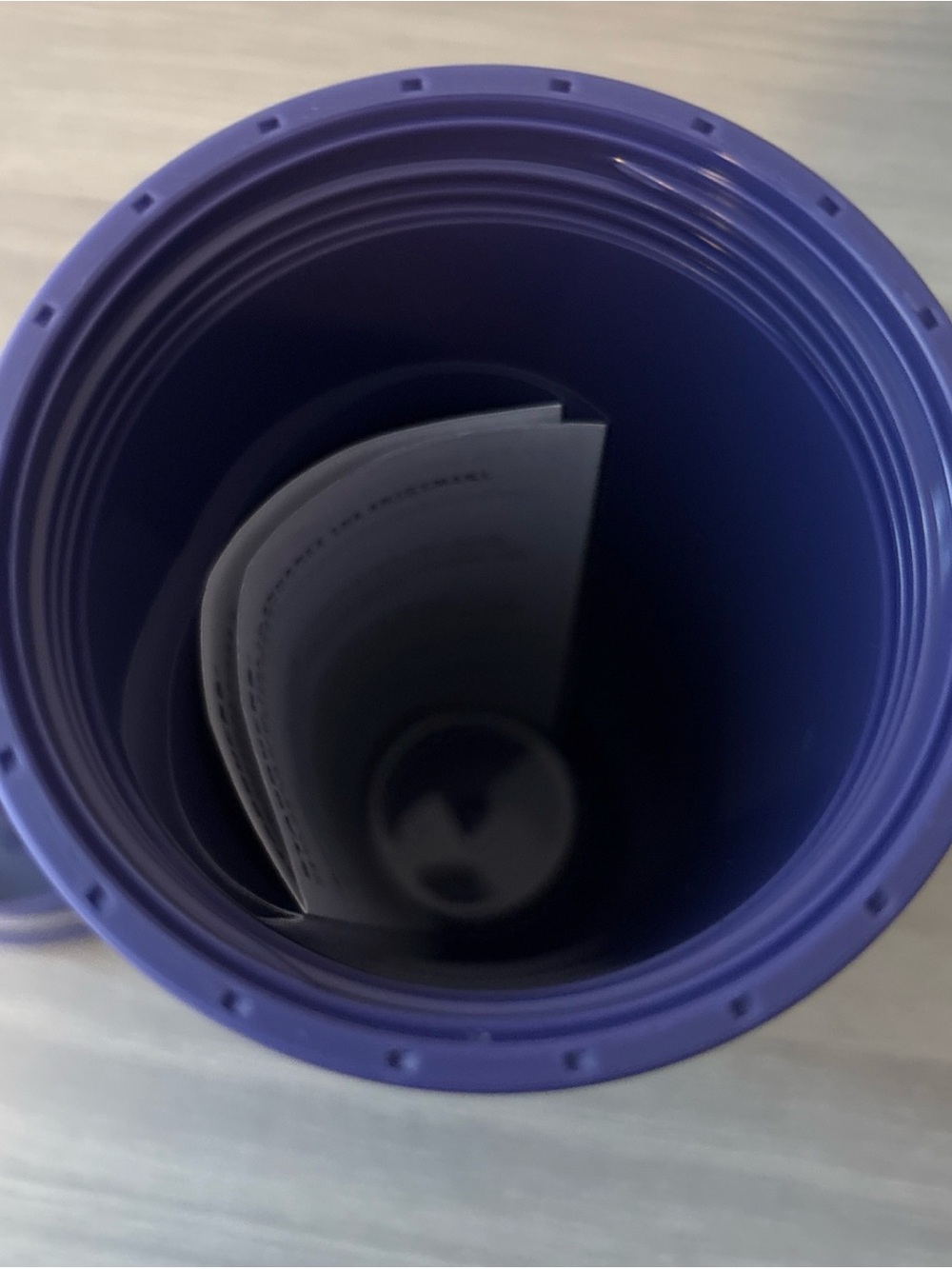 New STARBUCKS 16 Ounce 2023 Purple Recycled Plastic Tumbler